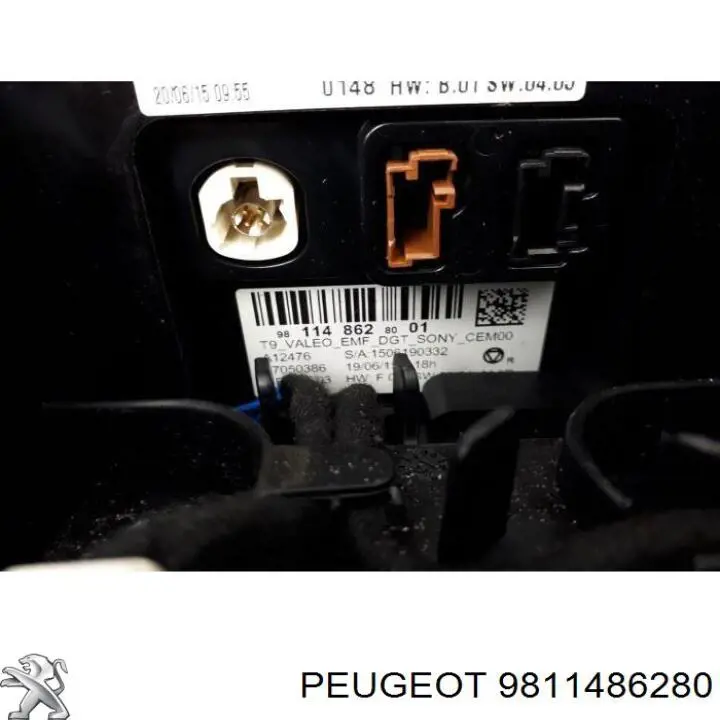 Mostrador multifuncional Peugeot/Citroen 9811486280