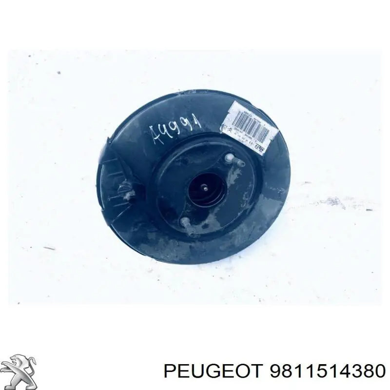 9811514380 Peugeot/Citroen Reforçador dos freios a vácuo
