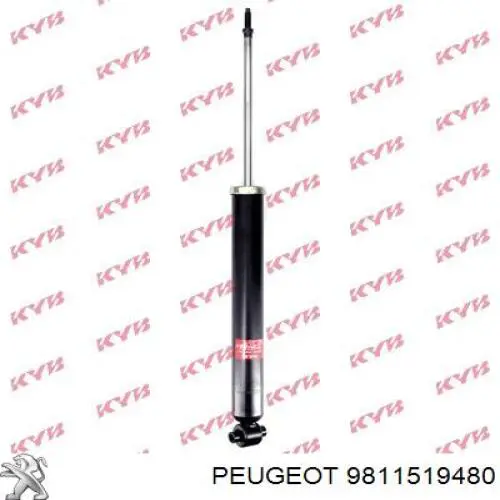 9811519480 Peugeot/Citroen Amortecedor traseiro