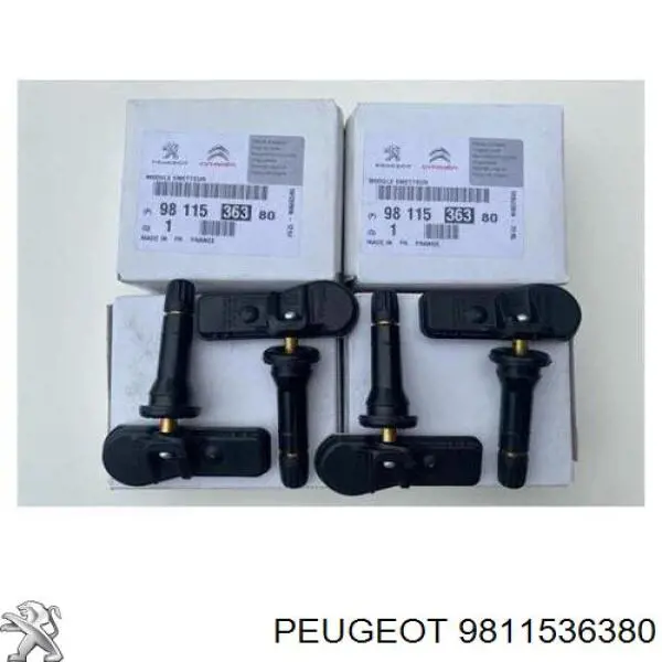 Sensor de pressão de ar nos pneus Peugeot/Citroen 9811536380 preço, a partir de 51,08 USD