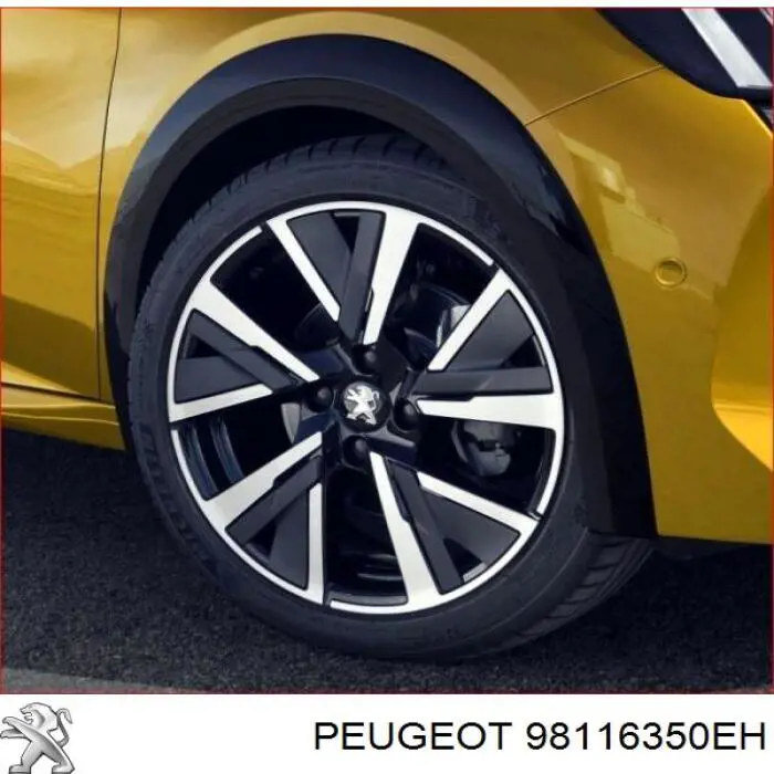 98116350EH Peugeot/Citroen Discos de roda de aleação ligeira (de aleação ligeira, de titânio)