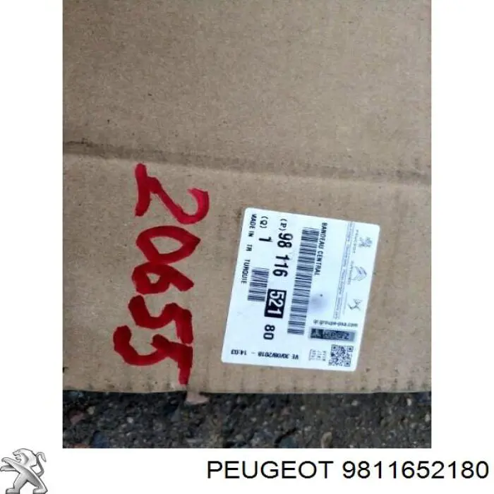 Moldura central do pára-choque traseiro Peugeot/Citroen 9811652180 preço, a partir de 185,62 USD