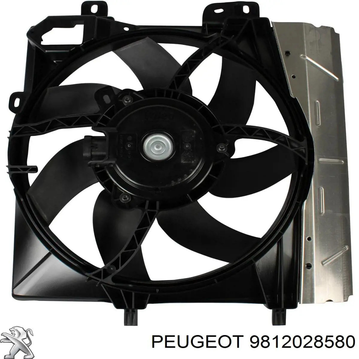Difusor do radiador de esfriamento, montado com motor e roda de aletas Peugeot/Citroen 9812028580 preço, a partir de 84,53 USD