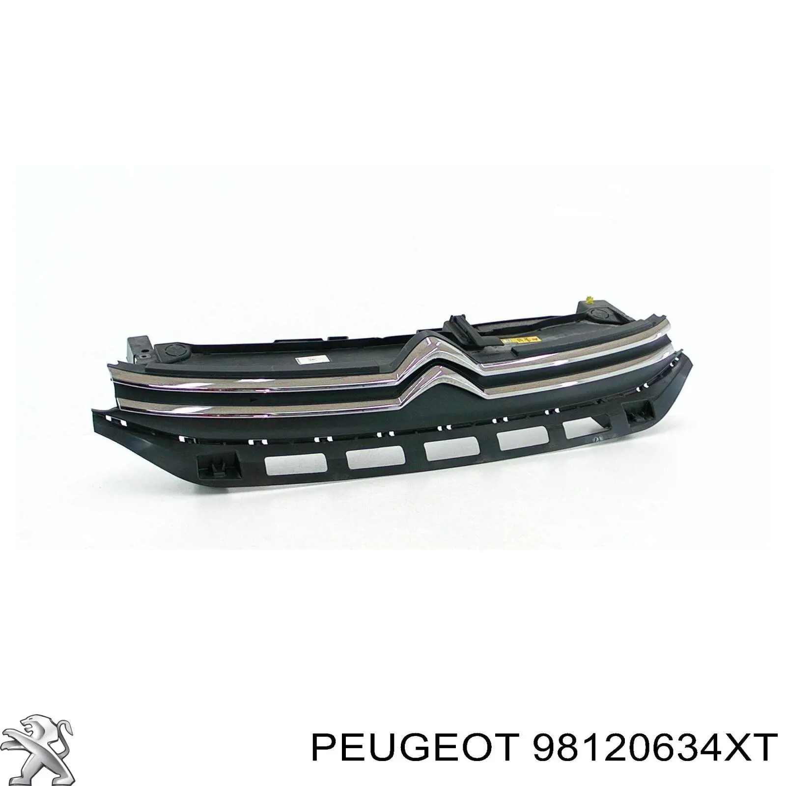 Grelha do radiador 98120634XT Peugeot/Citroen
