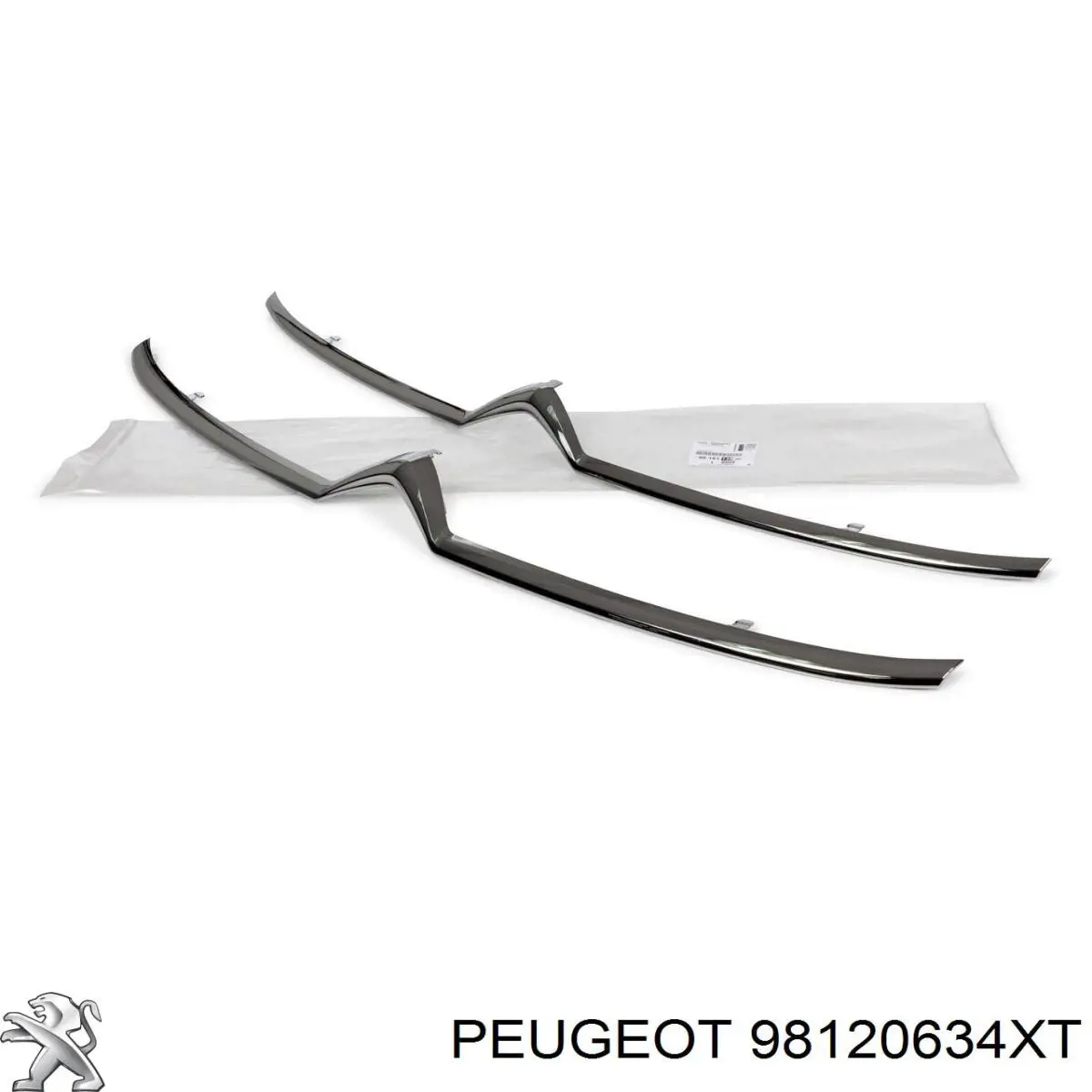 98120634XT Peugeot/Citroen Grelha do radiador