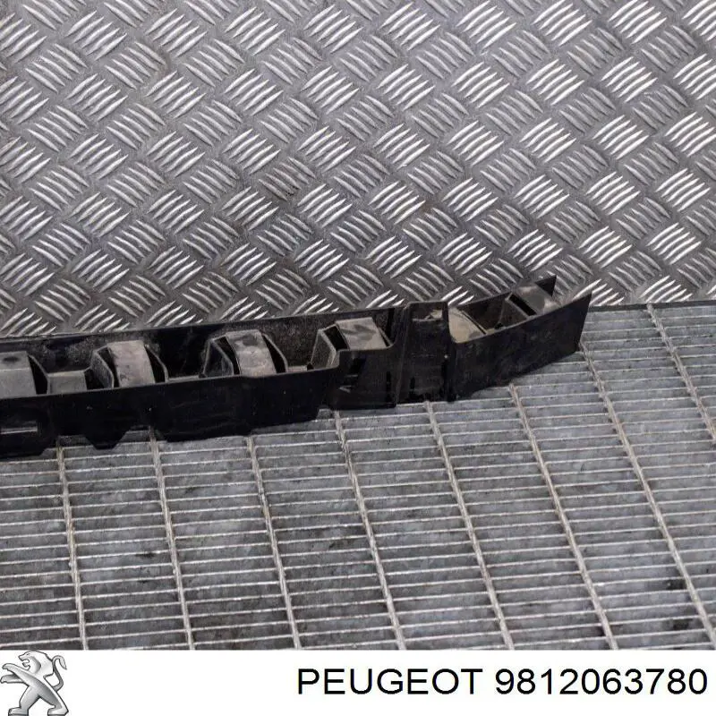 9812063780 Peugeot/Citroen Reforçador do pára-choque dianteiro