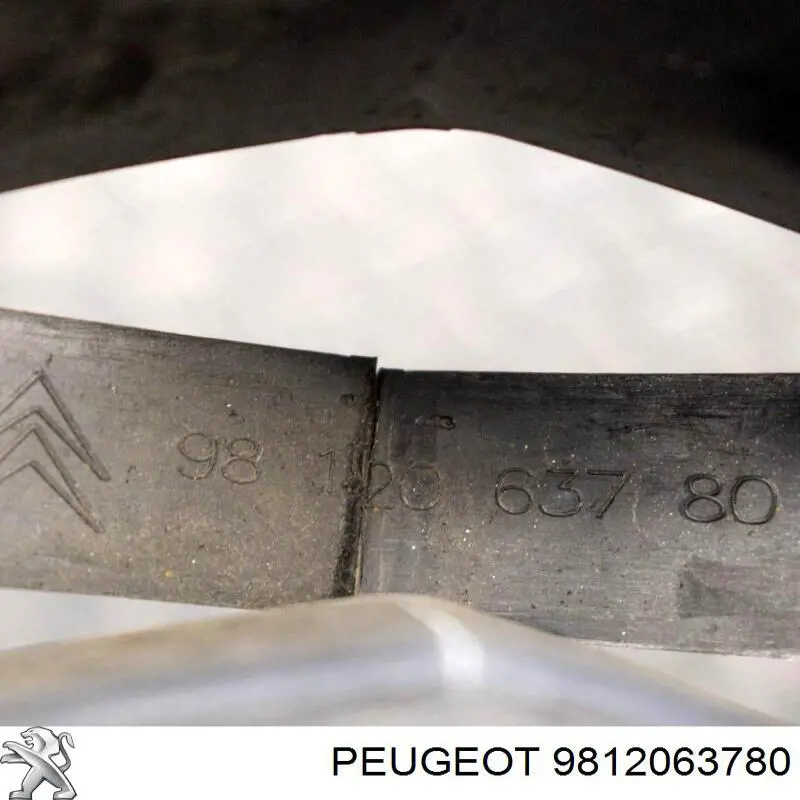 Compre 9812063780 Peugeot/Citroen Reforçador do pára-choque dianteiro