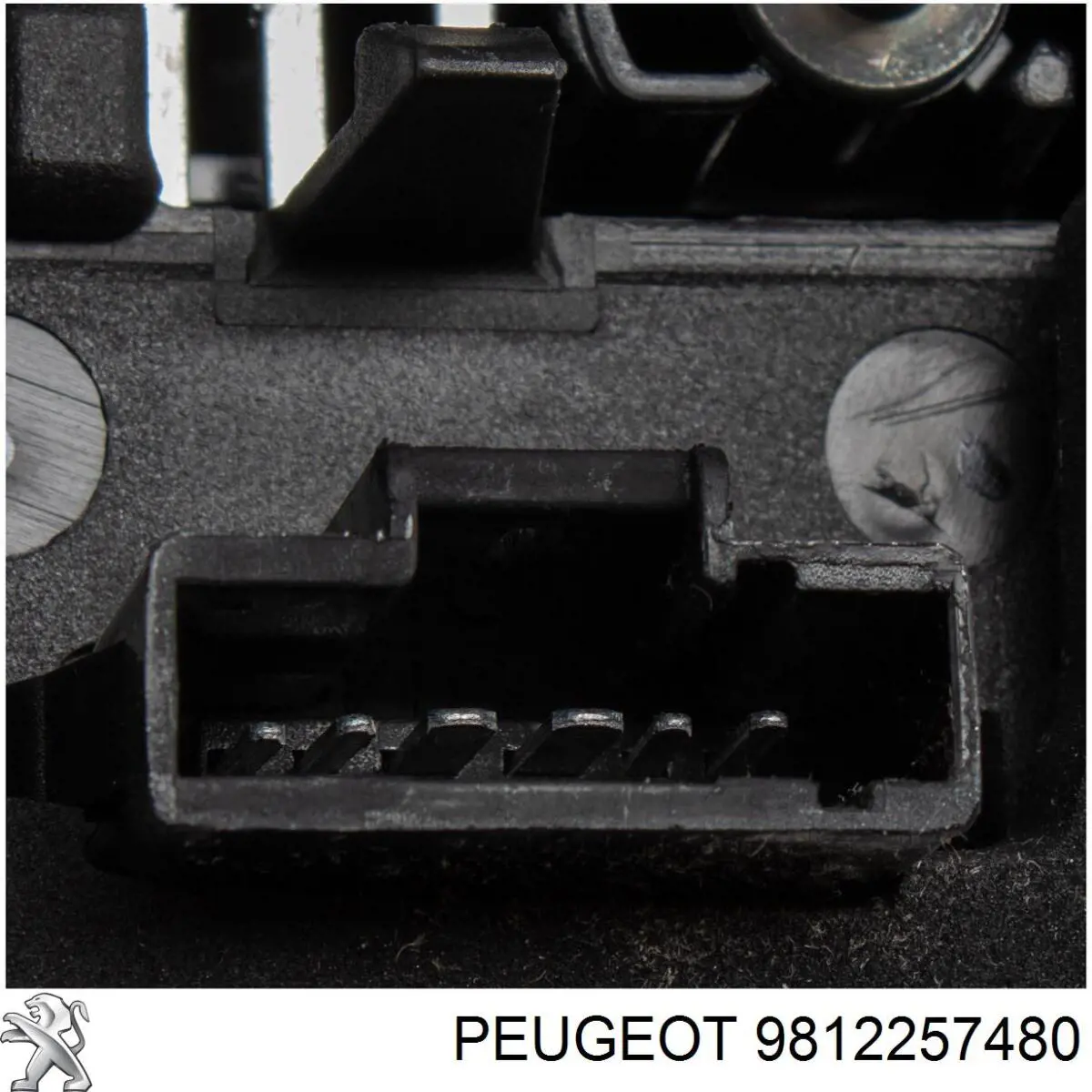 Lanterna traseira direita 9812257480 Peugeot/Citroen