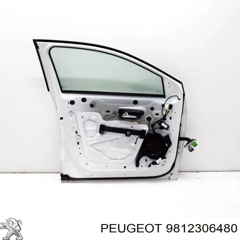 9812306480 Peugeot/Citroen Porta dianteira esquerda