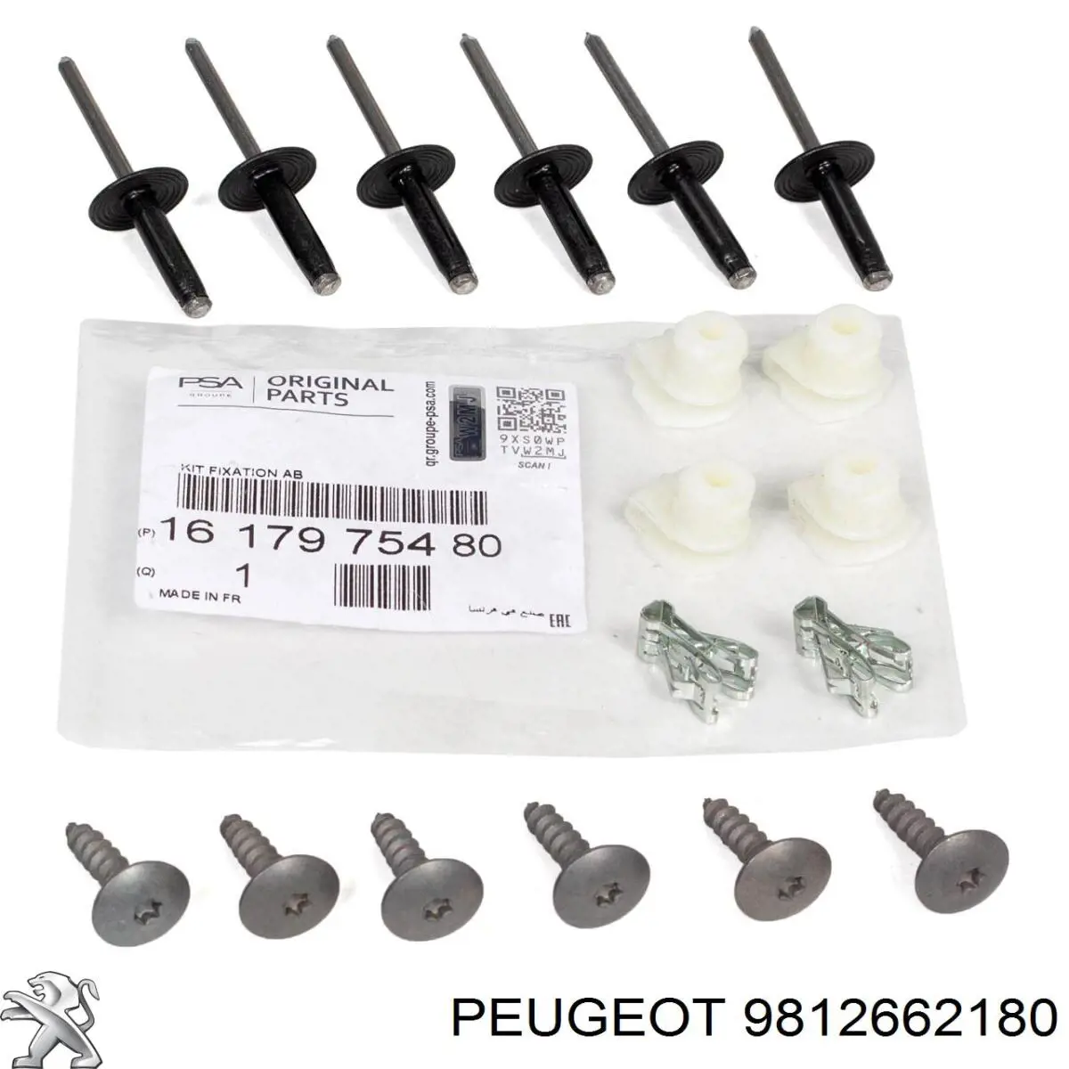 Luzes máximas 9812662180 Peugeot/Citroen