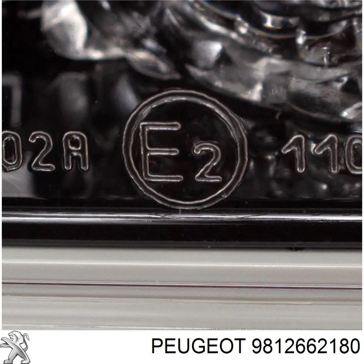 Luzes máximas 9812662180 Peugeot/Citroen
