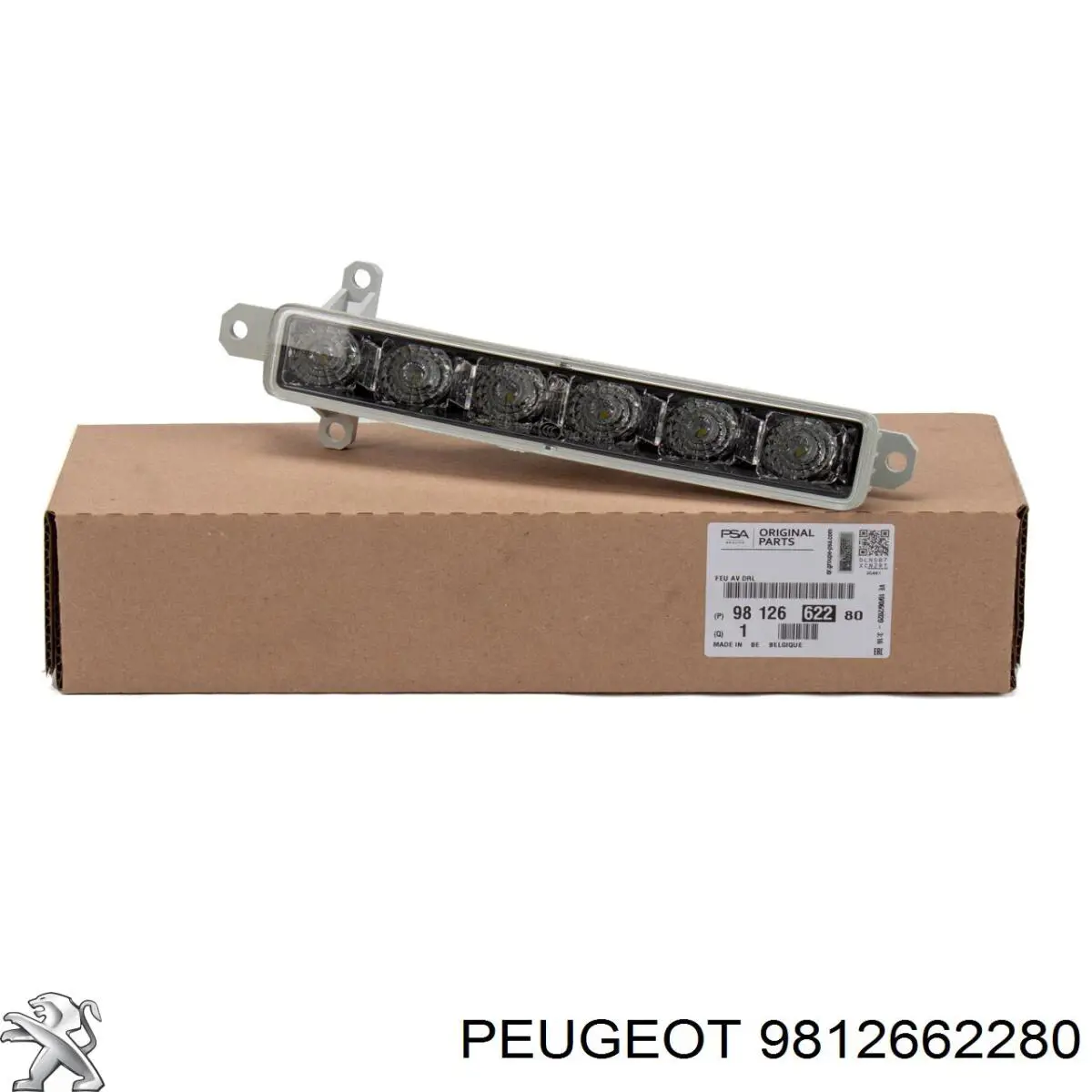 9812662280 Peugeot/Citroen Luzes máximas