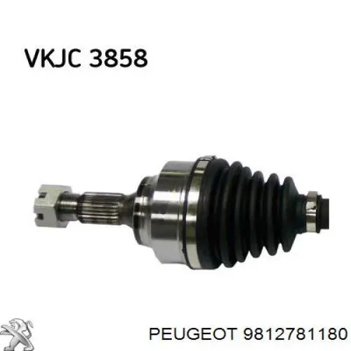 Peugeot/Citroen 9812781180 preço, a partir de 81,86 USD