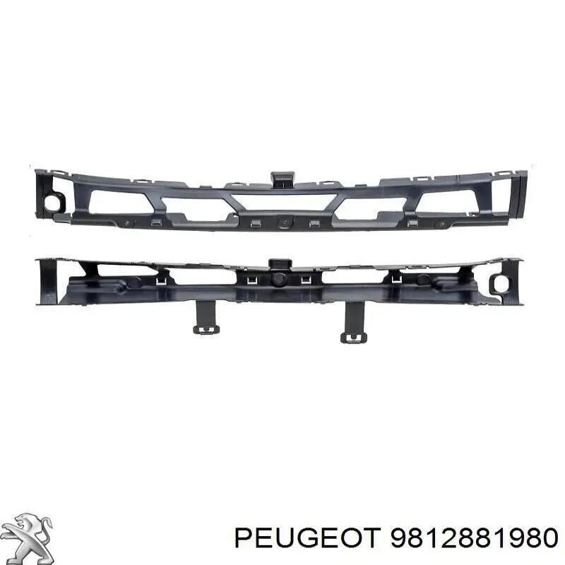 Compre 9812881980 Peugeot/Citroen Absorvedor (enchido) do pára-choque dianteiro