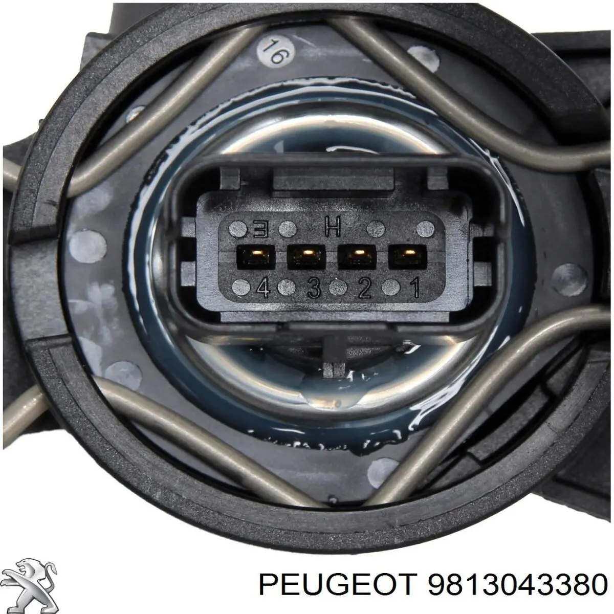 9813043380 Peugeot/Citroen Sensor de pressão de combustível