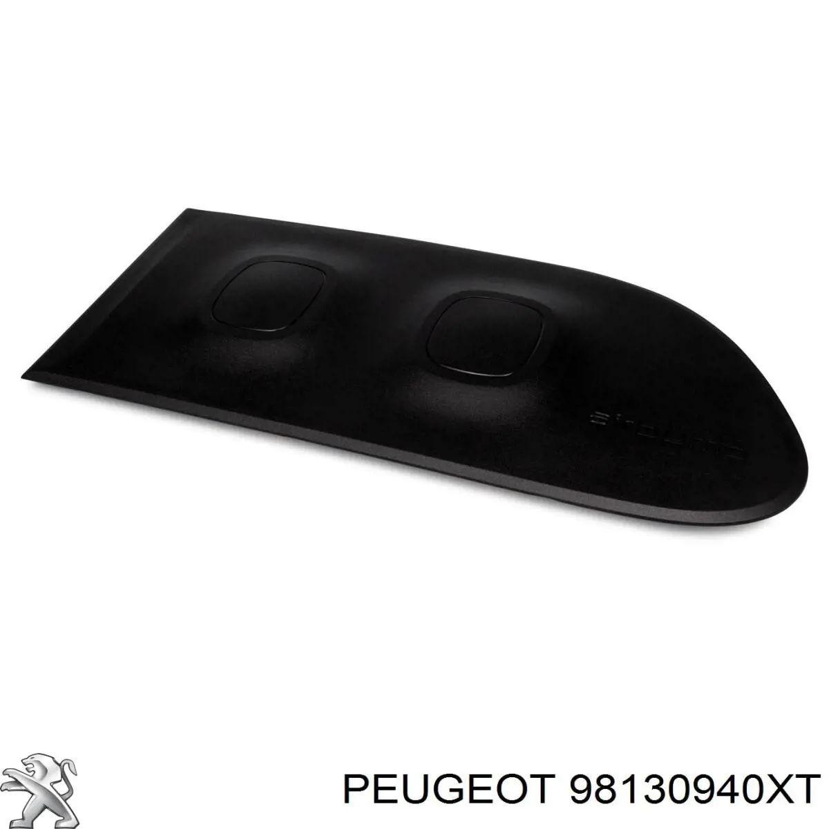 98130940XT Peugeot/Citroen Moldura da porta traseira direita