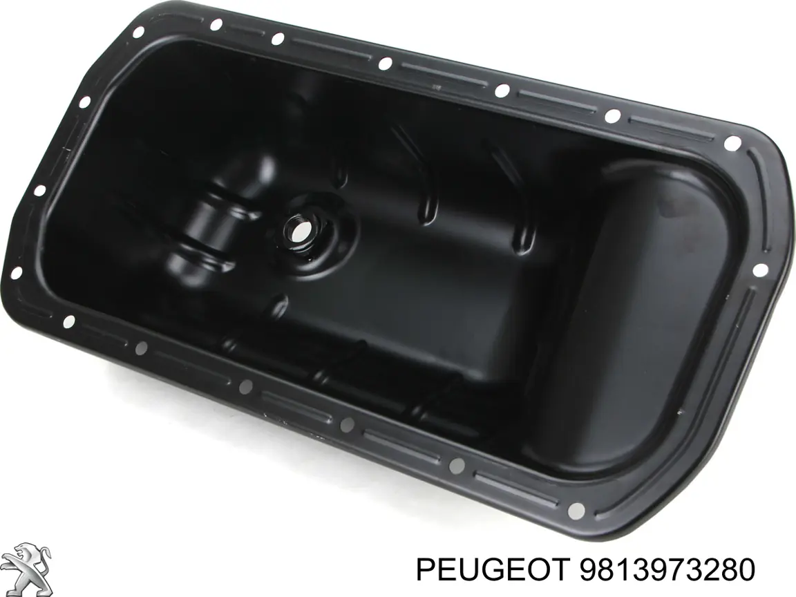 9813973280 Peugeot/Citroen Panela de óleo de cárter do motor