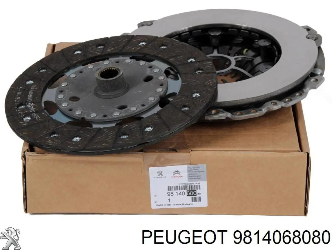 9814068080 Peugeot/Citroen Kit de embraiagem (3 peças)