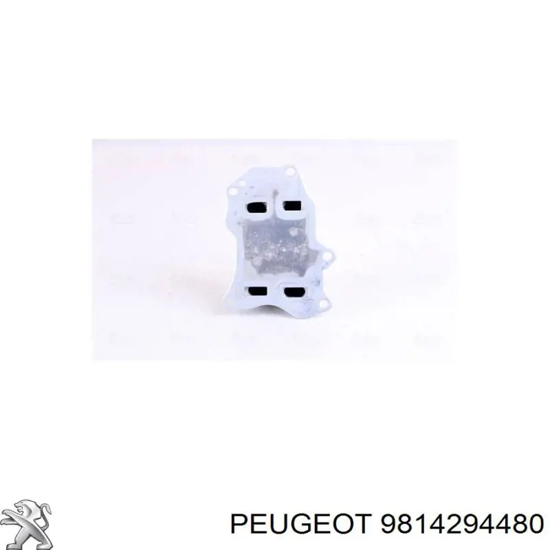 Radiador de óleo (frigorífico), debaixo de filtro Peugeot/Citroen 9814294480