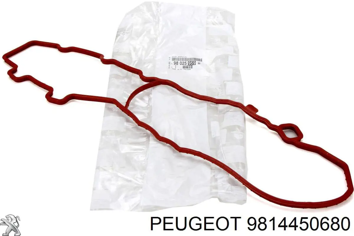 9814450680 Peugeot/Citroen Vedante superior de tampa dianteira de motor