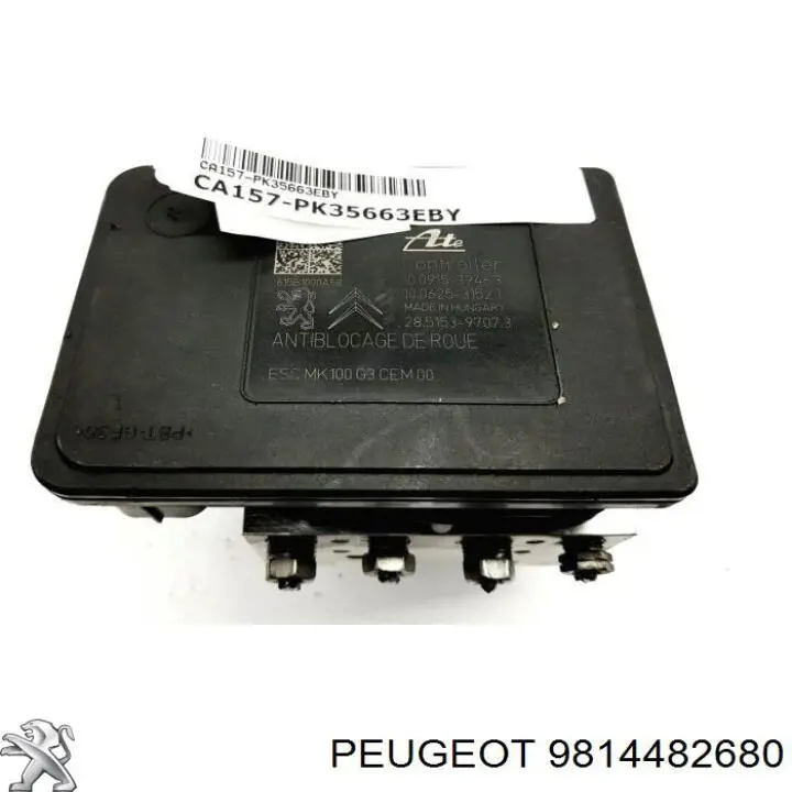  Peugeot/Citroen 9814482680 preço, a partir de 122,58 USD