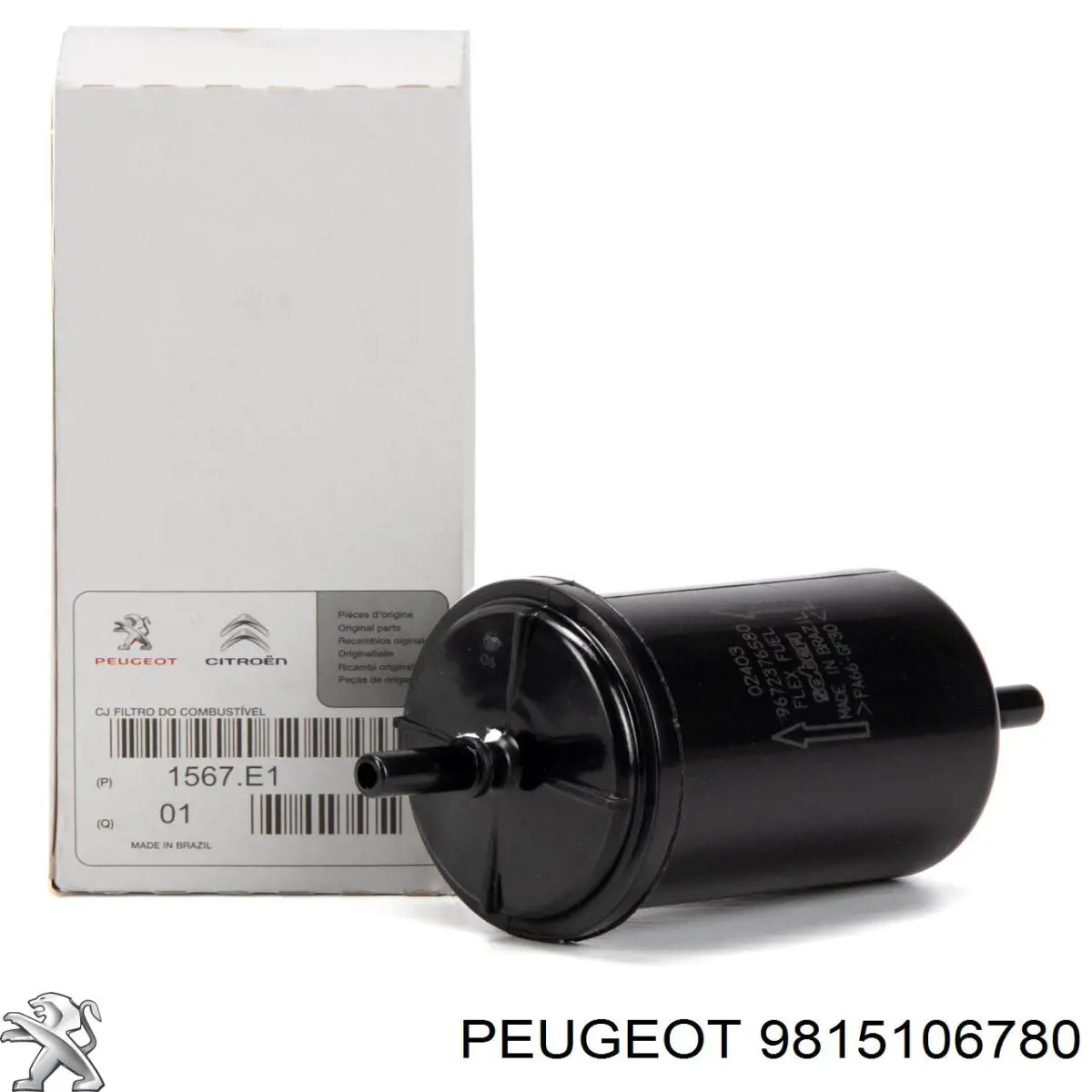 Filtro de salão 9815106780 Peugeot/Citroen