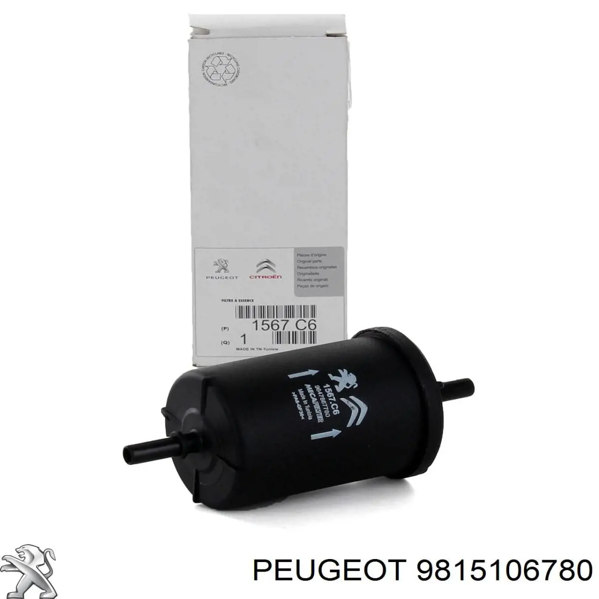 Filtro de salão 9815106780 Peugeot/Citroen