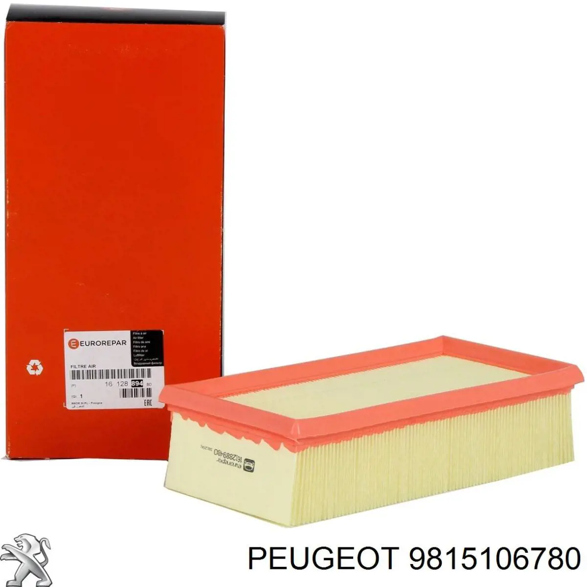 9815106780 Peugeot/Citroen Filtro de salão