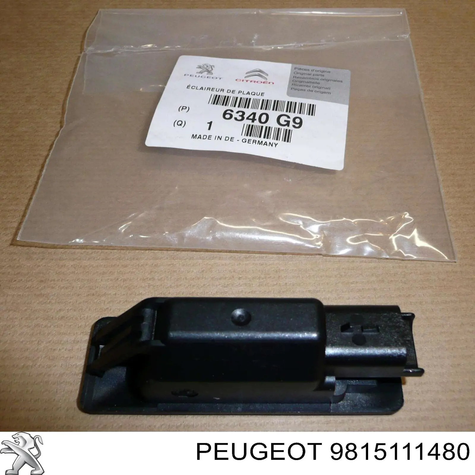 Tanque AD BLUE 9815111480 Peugeot/Citroen