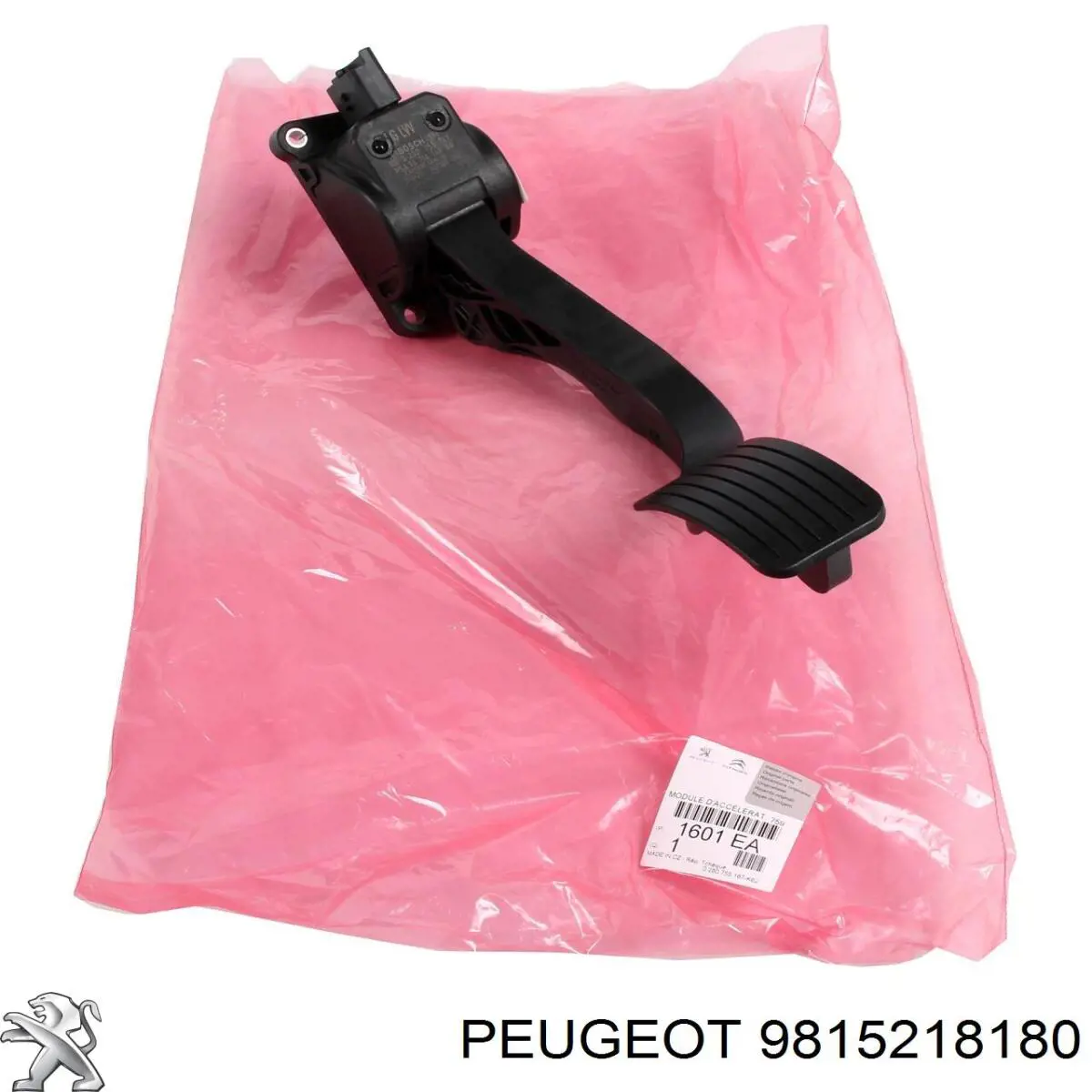 Válvula (atuador) de controlo de turbina 9815218180 Peugeot/Citroen