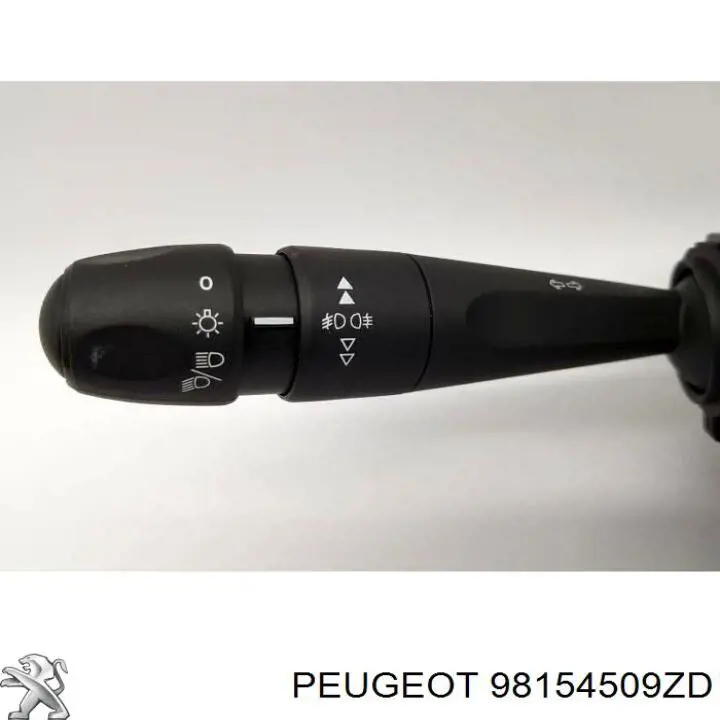 98154509ZD Peugeot/Citroen Comutador direito instalado na coluna da direção