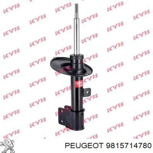 9815714780 Peugeot/Citroen Amortecedor dianteiro direito