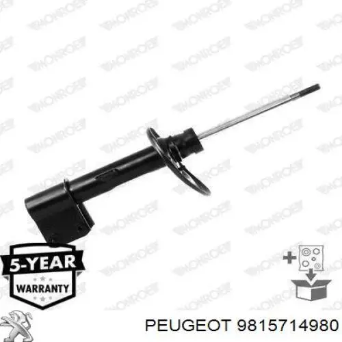 9815714980 Peugeot/Citroen Amortecedor dianteiro direito