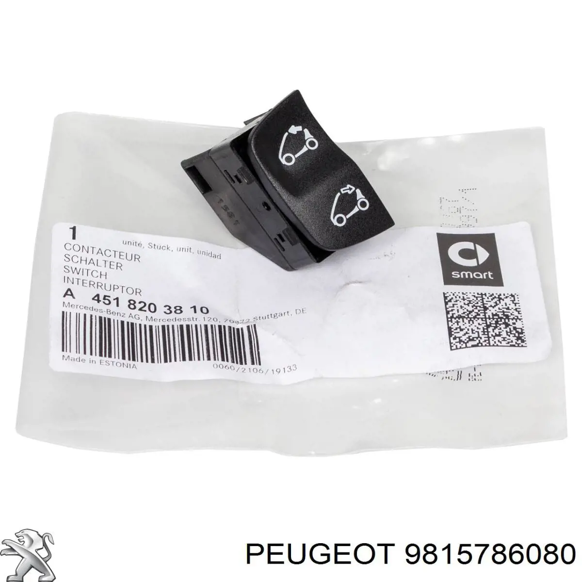 Porta traseira (3ª/5ª porta-malas (tampa de alcapão) Peugeot/Citroen 9815786080 preço, a partir de 1332,88 USD