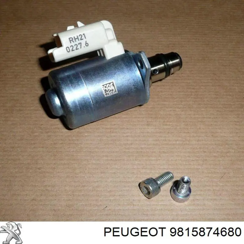 Compre 9815874680 Peugeot/Citroen Válvula de regulação de pressão (válvula de redução da Bomba de Combustível de Pressão Alta) Common-Rail-System