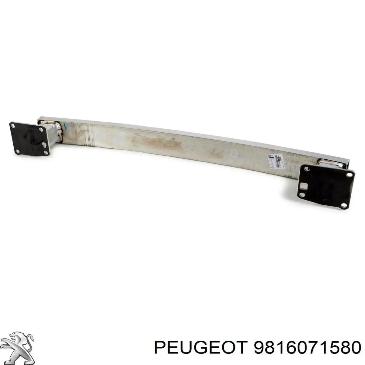 9816071580 Opel Reforçador do pára-choque traseiro