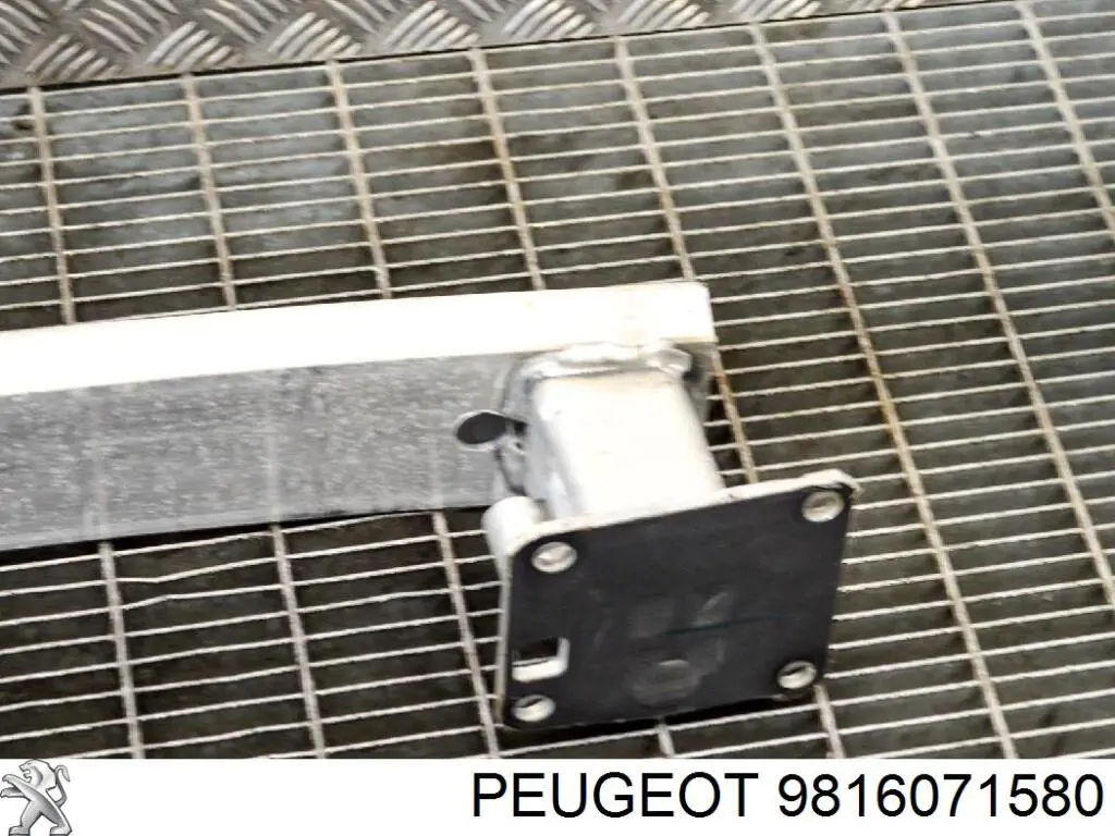 Reforçador do pára-choque traseiro 9816071580 Opel