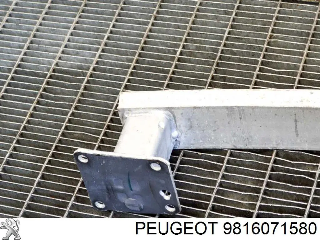 9816071580 Opel Reforçador do pára-choque traseiro