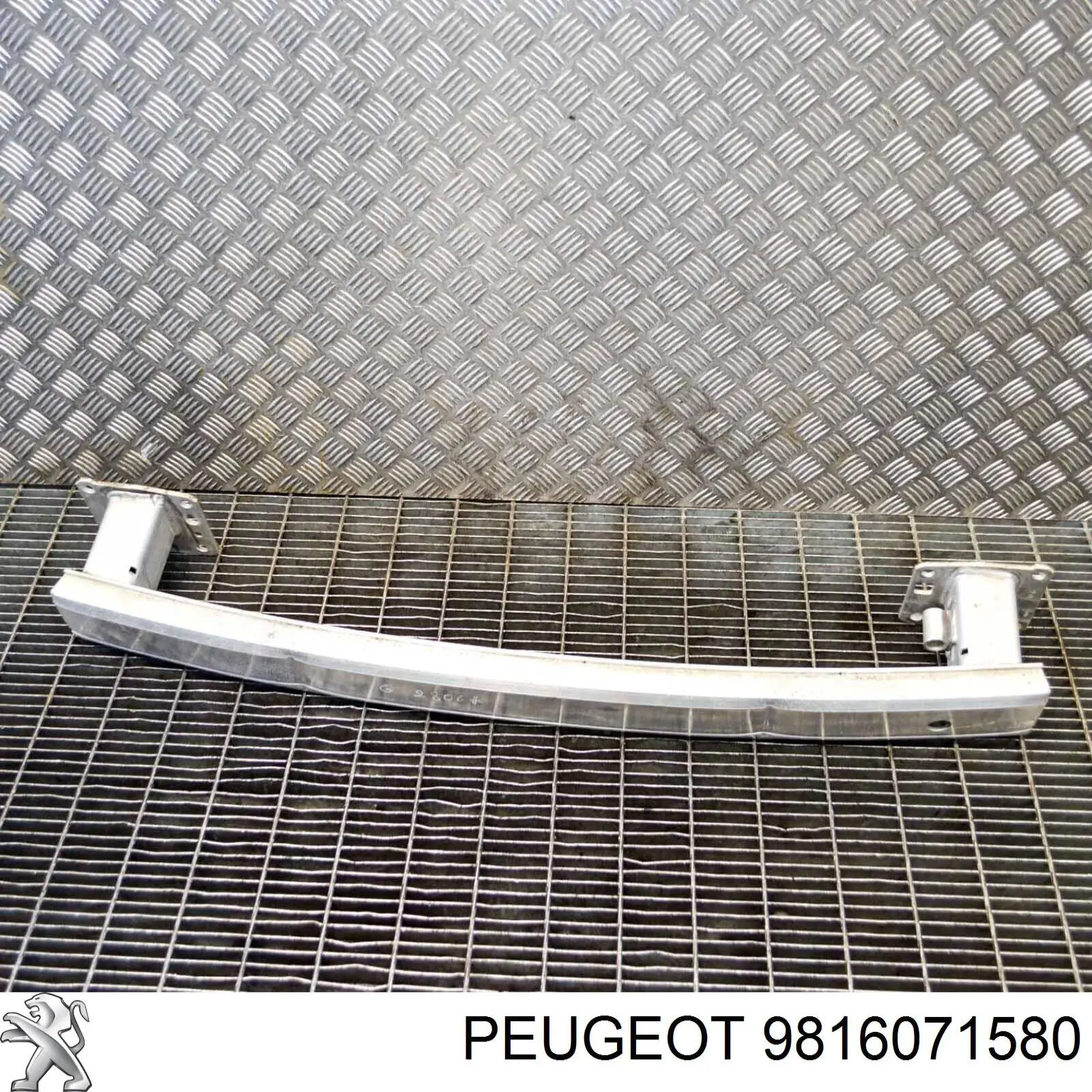 Reforçador do pára-choque traseiro Opel 9816071580