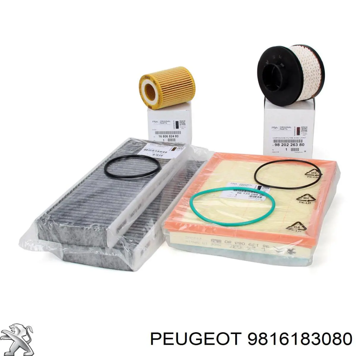 Compre 9816183080 Peugeot/Citroen Caixa de filtro de combustível
