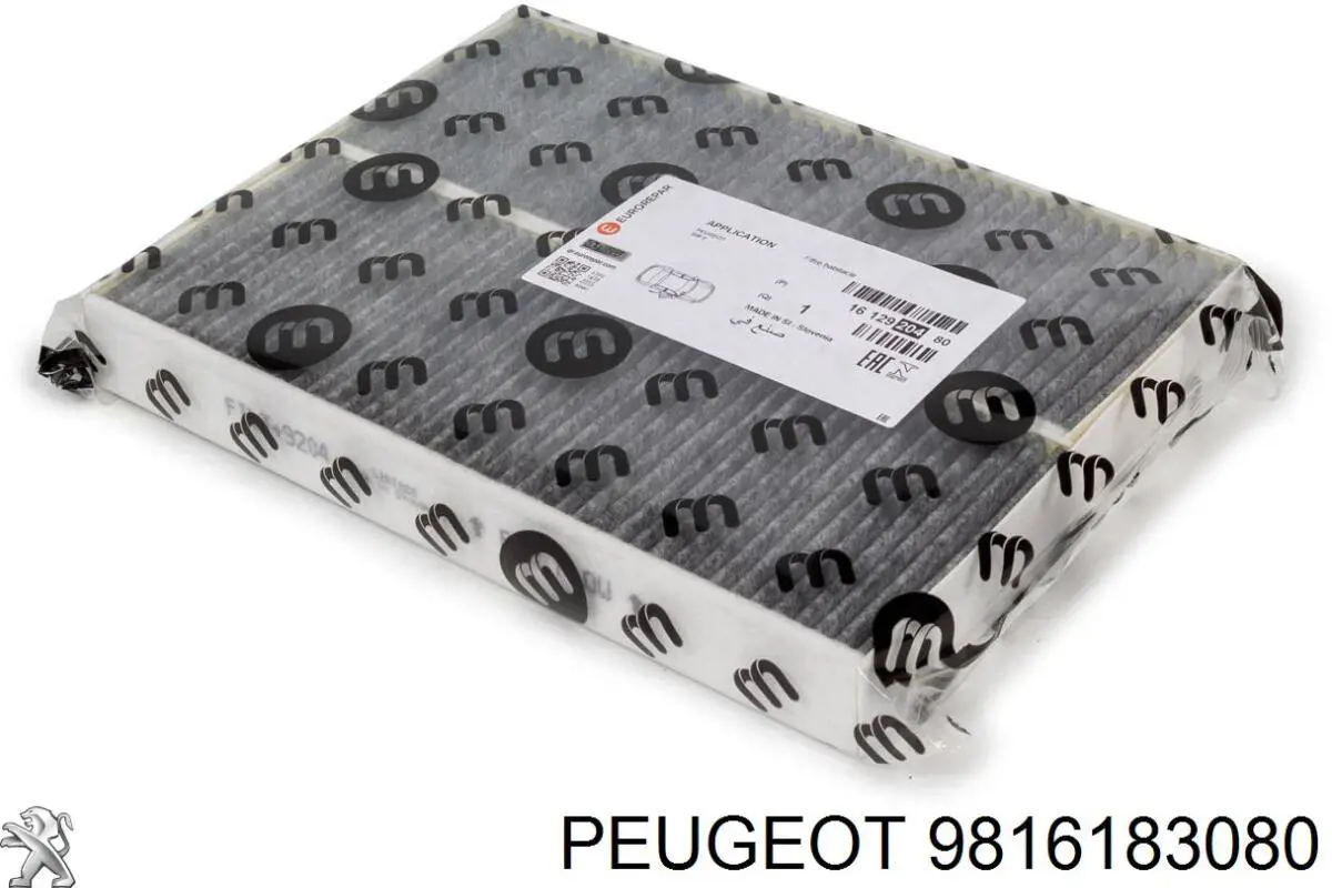 Caixa de filtro de combustível 9816183080 Peugeot/Citroen