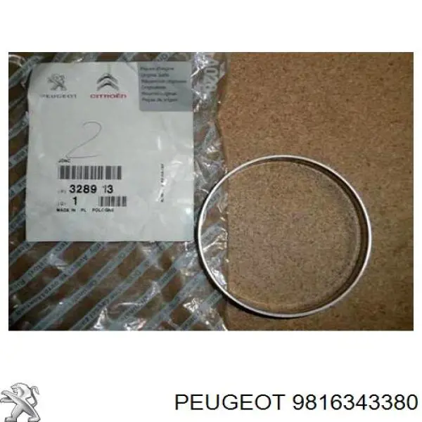 9816343380 Peugeot/Citroen Fecho da porta dianteira direita