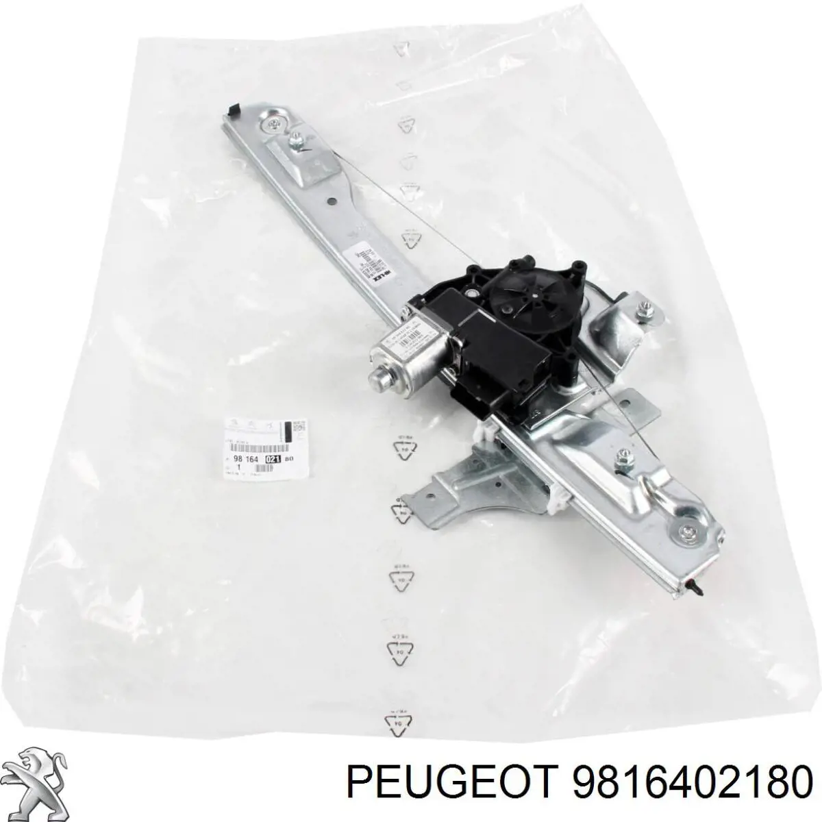 Mecanismo de acionamento de vidro da porta dianteira esquerda Peugeot/Citroen 9816402180 preço, a partir de 72,36 USD