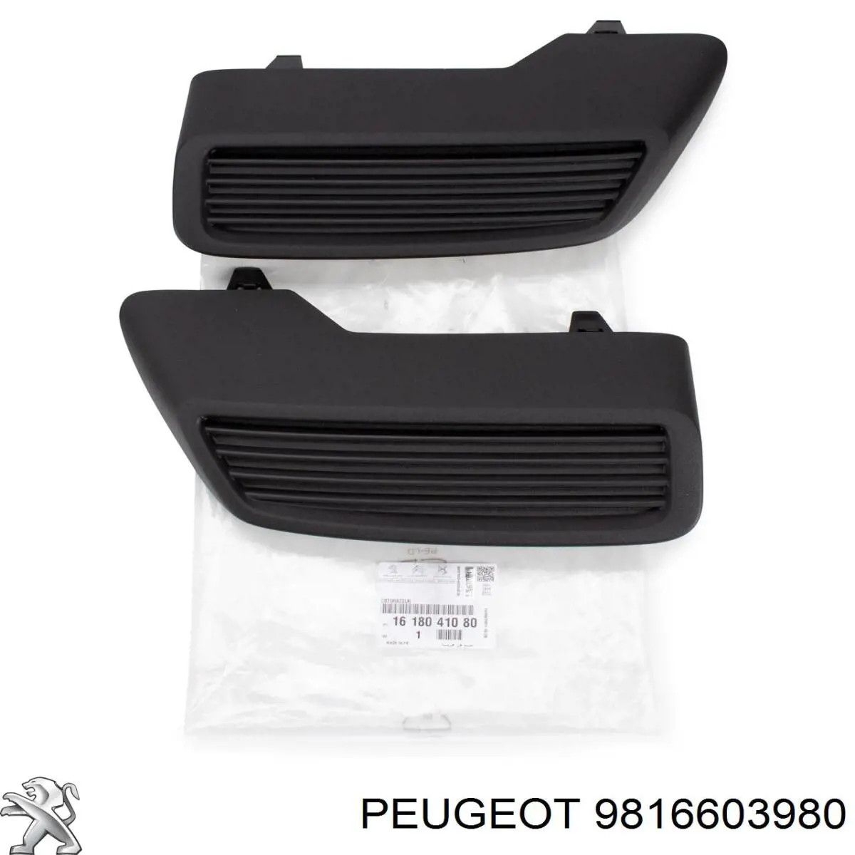 Suporte superior do radiador (painel de montagem de fixação das luzes) 9816603980 Peugeot/Citroen