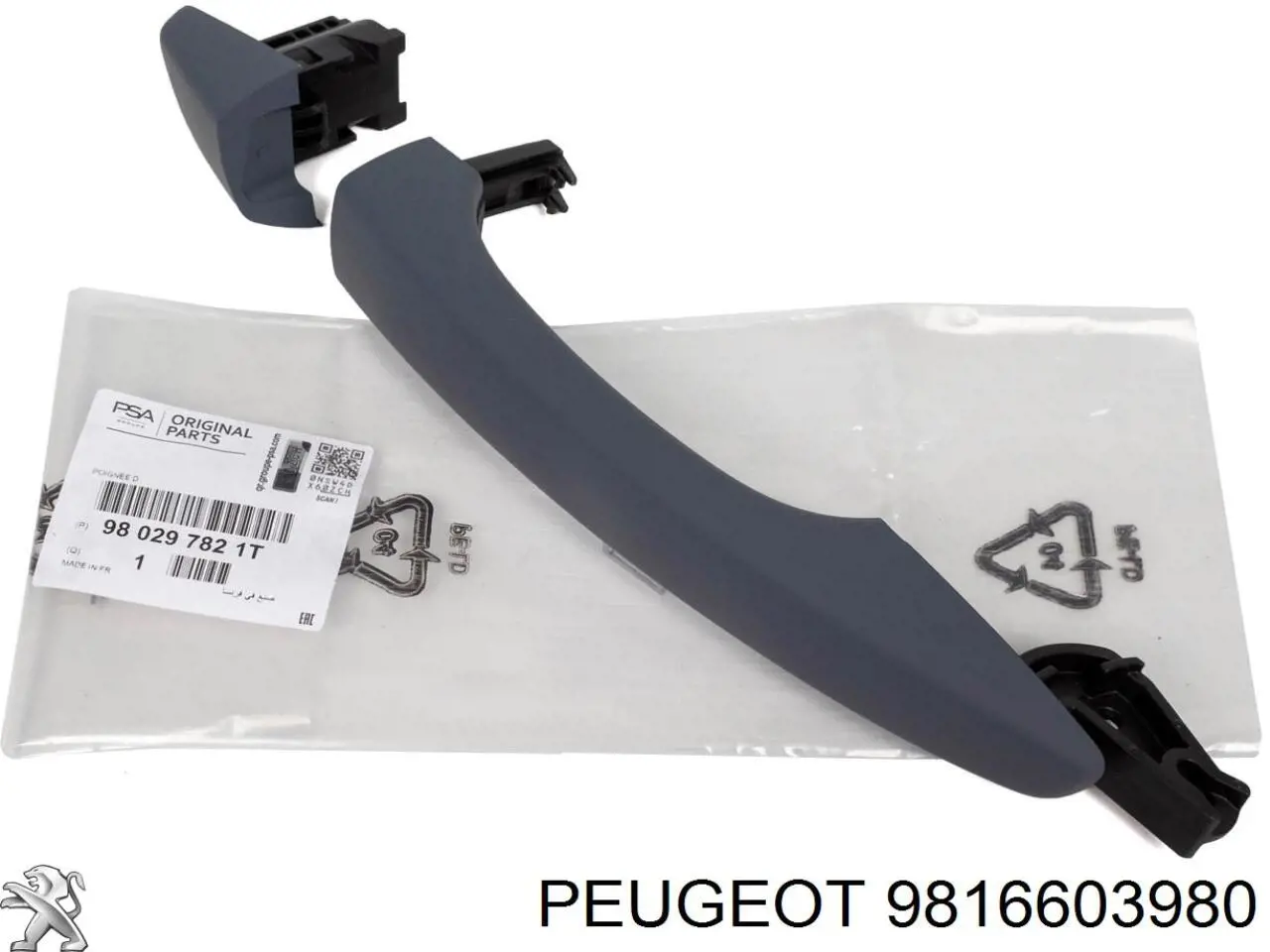 Compre 9816603980 Peugeot/Citroen Suporte superior do radiador (painel de montagem de fixação das luzes)