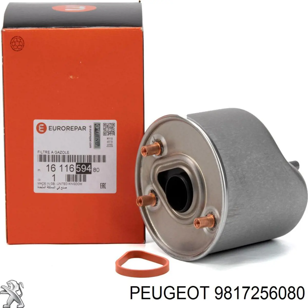 Filtro de combustível Peugeot/Citroen 9817256080