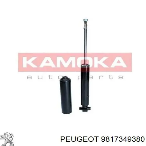 Amortecedor traseiro Peugeot/Citroen 9817349380 preço, a partir de 50,56 USD