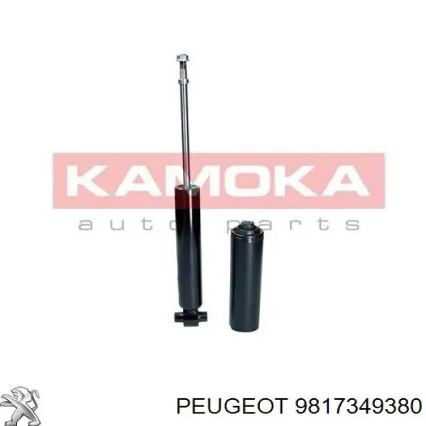 9817349380 Peugeot/Citroen Amortecedor traseiro