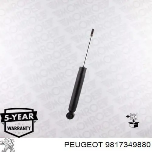 Amortecedor traseiro Peugeot/Citroen 9817349880 preço, a partir de 50,47 USD