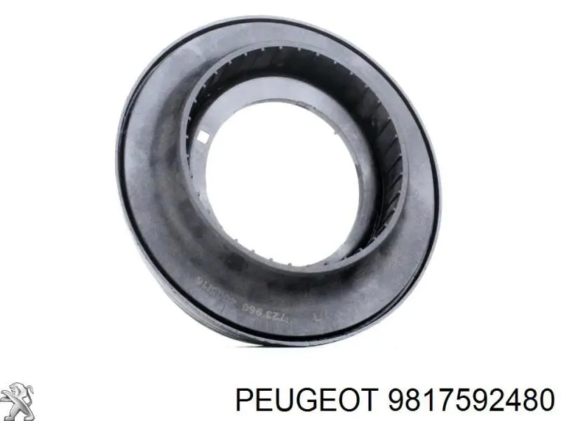 9817592480 Peugeot/Citroen Rolamento de suporte do amortecedor dianteiro